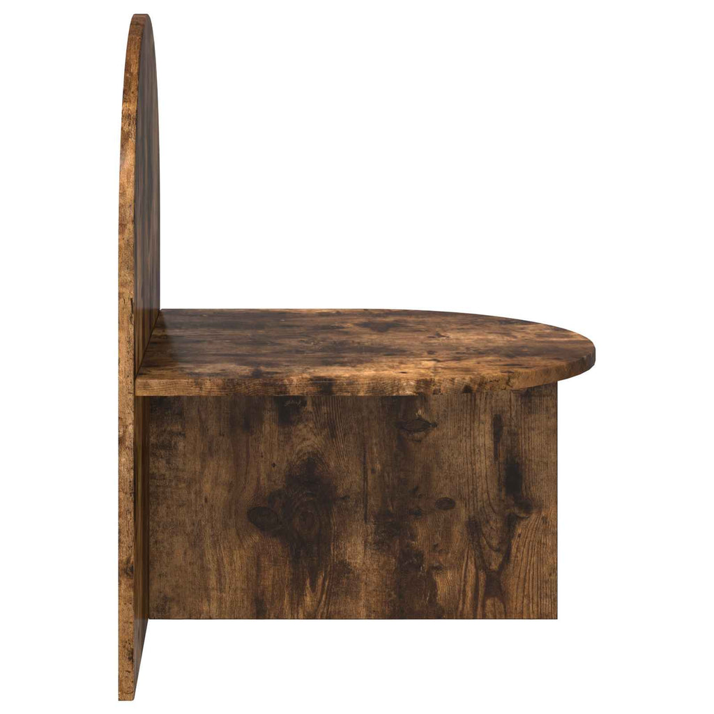 Nachttisch 2 pcs Geräucherte Eiche 48 x 49 x 65 cm
