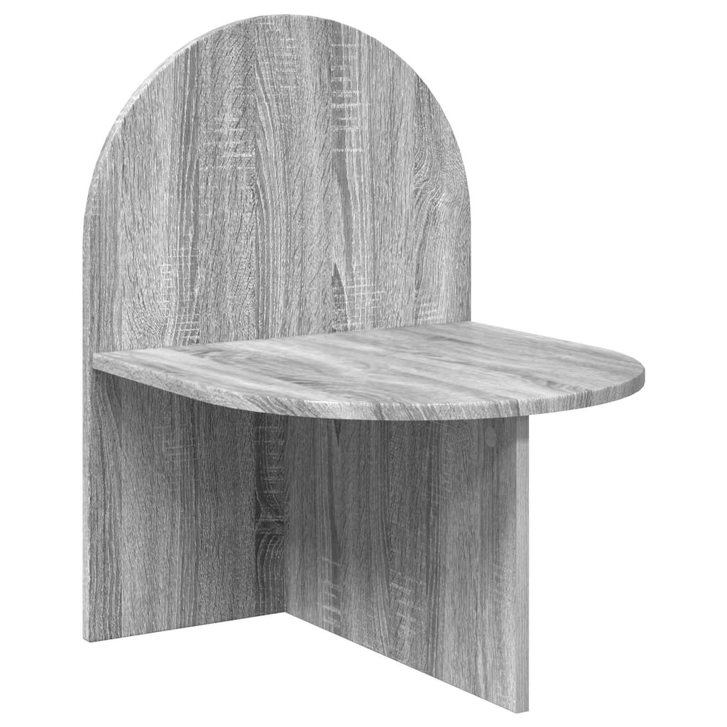 Nachttisch Graues Sonoma 48 x 49 x 65 cm Holzwerkstoff