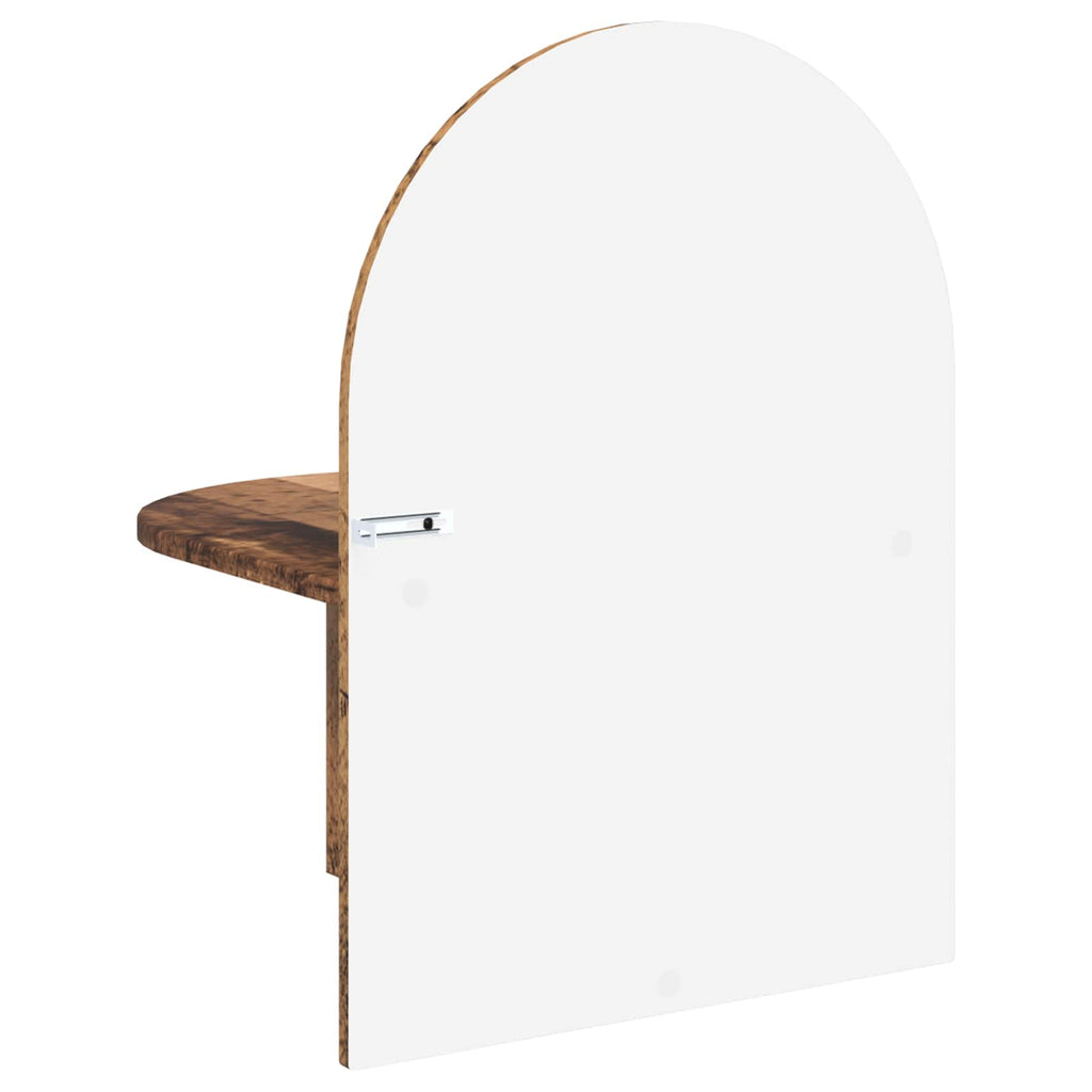 Nachttisch 2 pcs Altholz 48 x 49 x 65 cm Holzwerkstoff