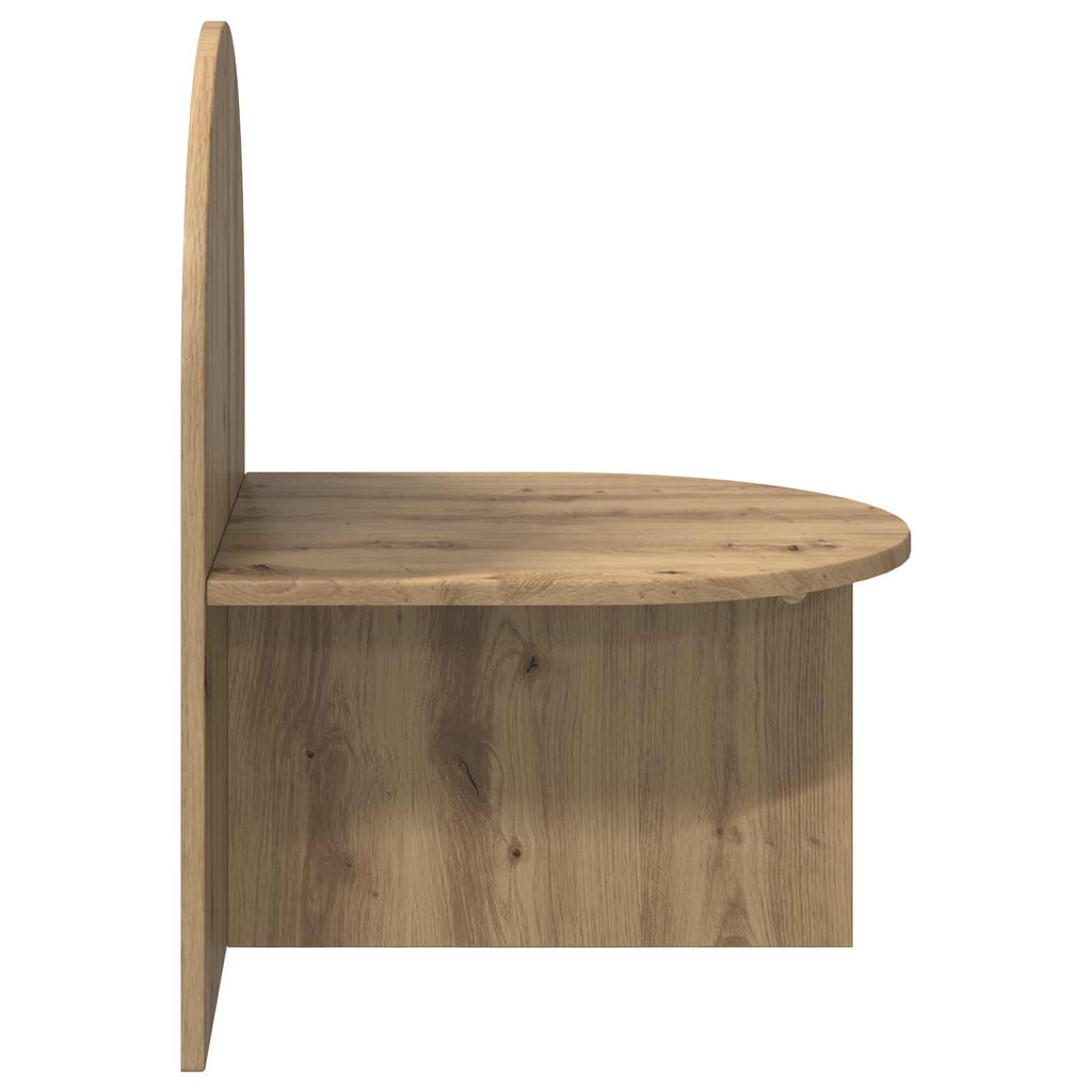 Nachttisch 2 pcs Artisan-Eiche 48 x 49 x 65 cm Holzwerkstoff