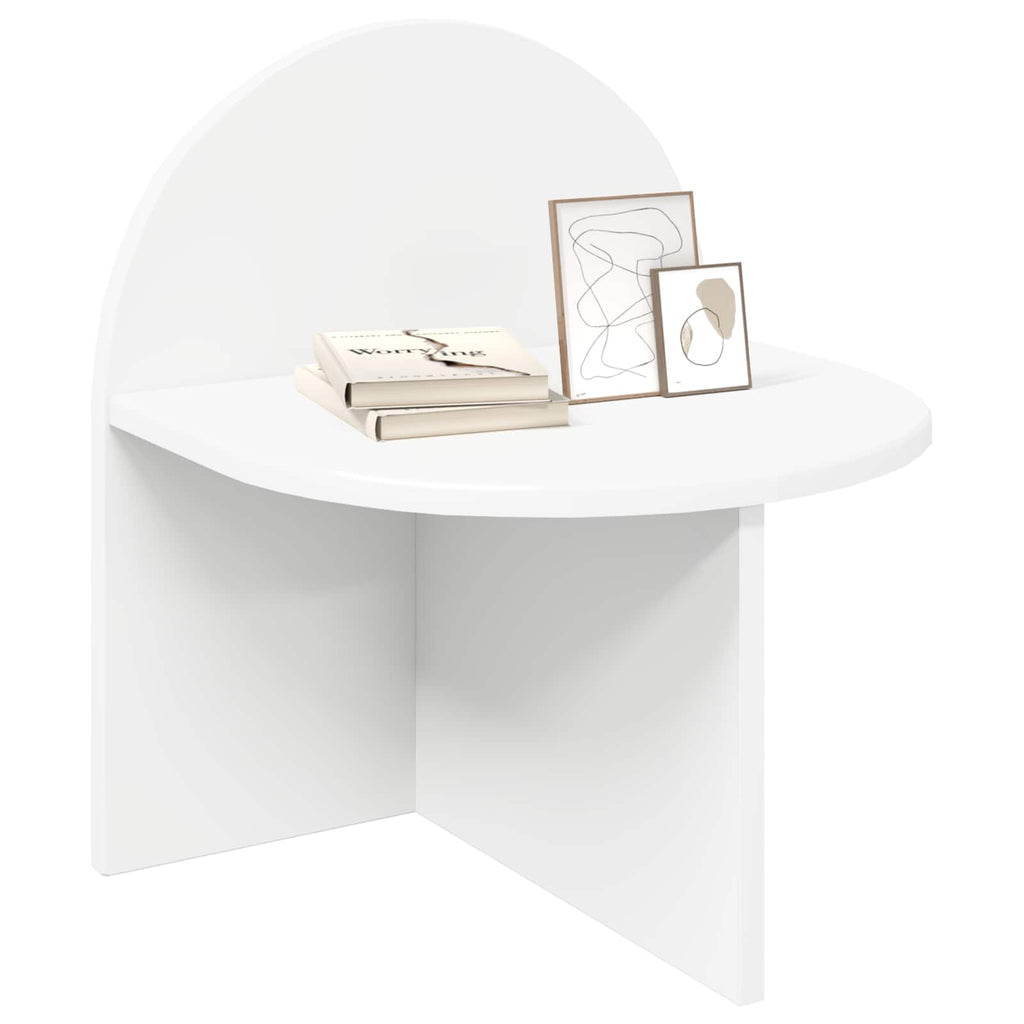 Nachttisch 2 pcs Weiß 40 x 35,5 x 45,5 cm Holzwerkstoff