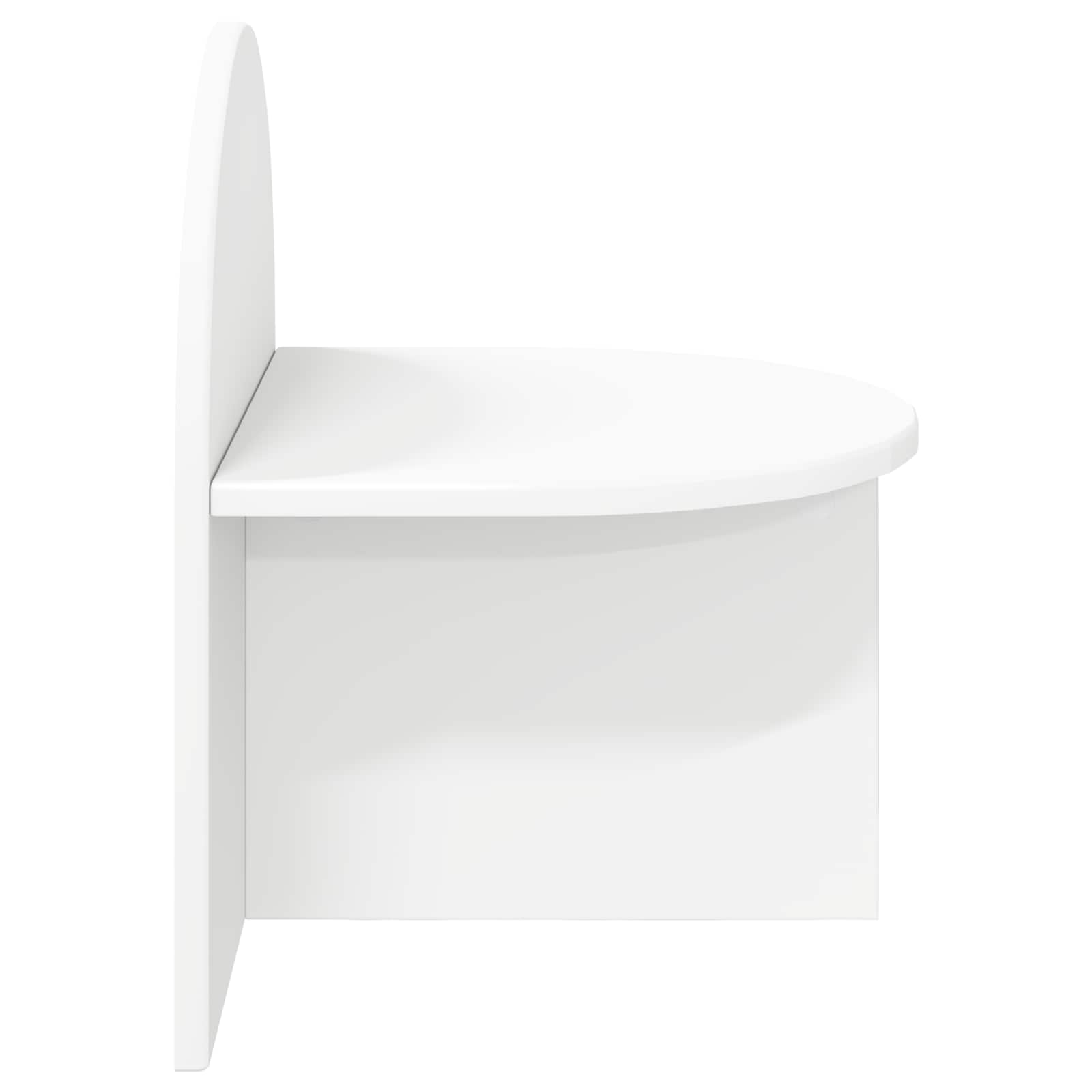 Nachttisch 2 pcs Weiß 40 x 35,5 x 45,5 cm Holzwerkstoff