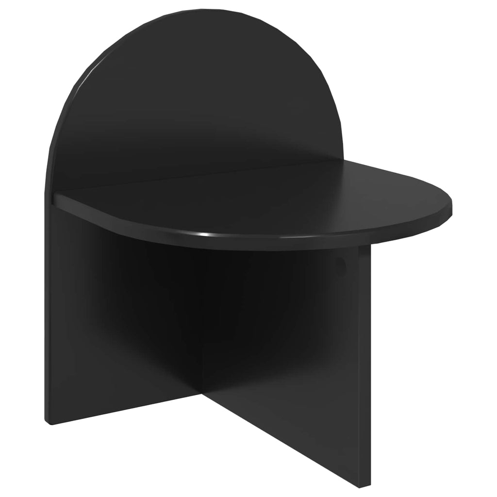Nachttisch 2 pcs Schwarze Eiche 40 x 35,5 x 45,5 cm