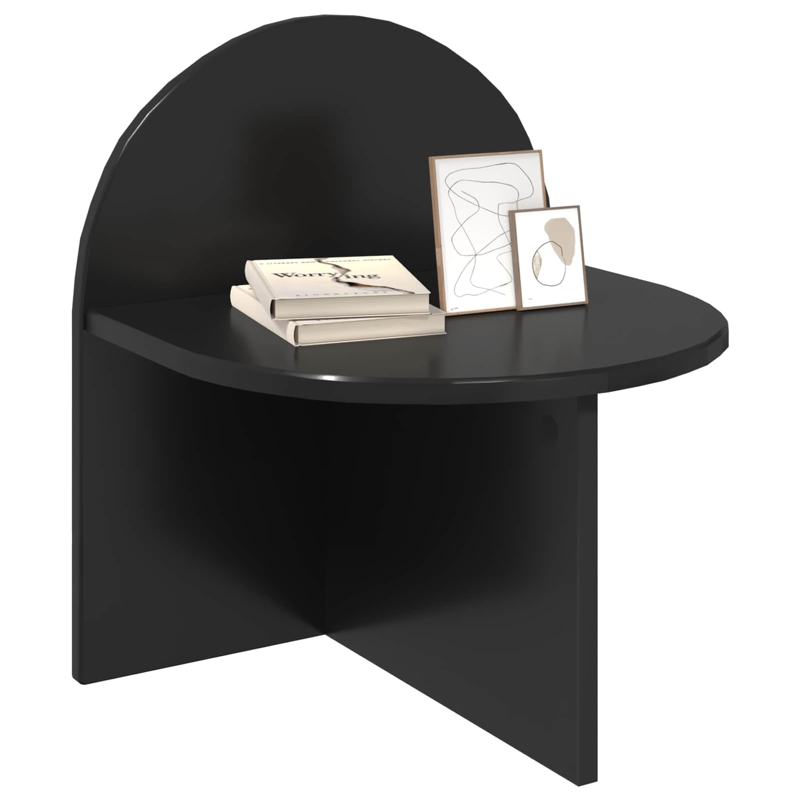 Nachttisch 2 pcs Schwarze Eiche 40 x 35,5 x 45,5 cm