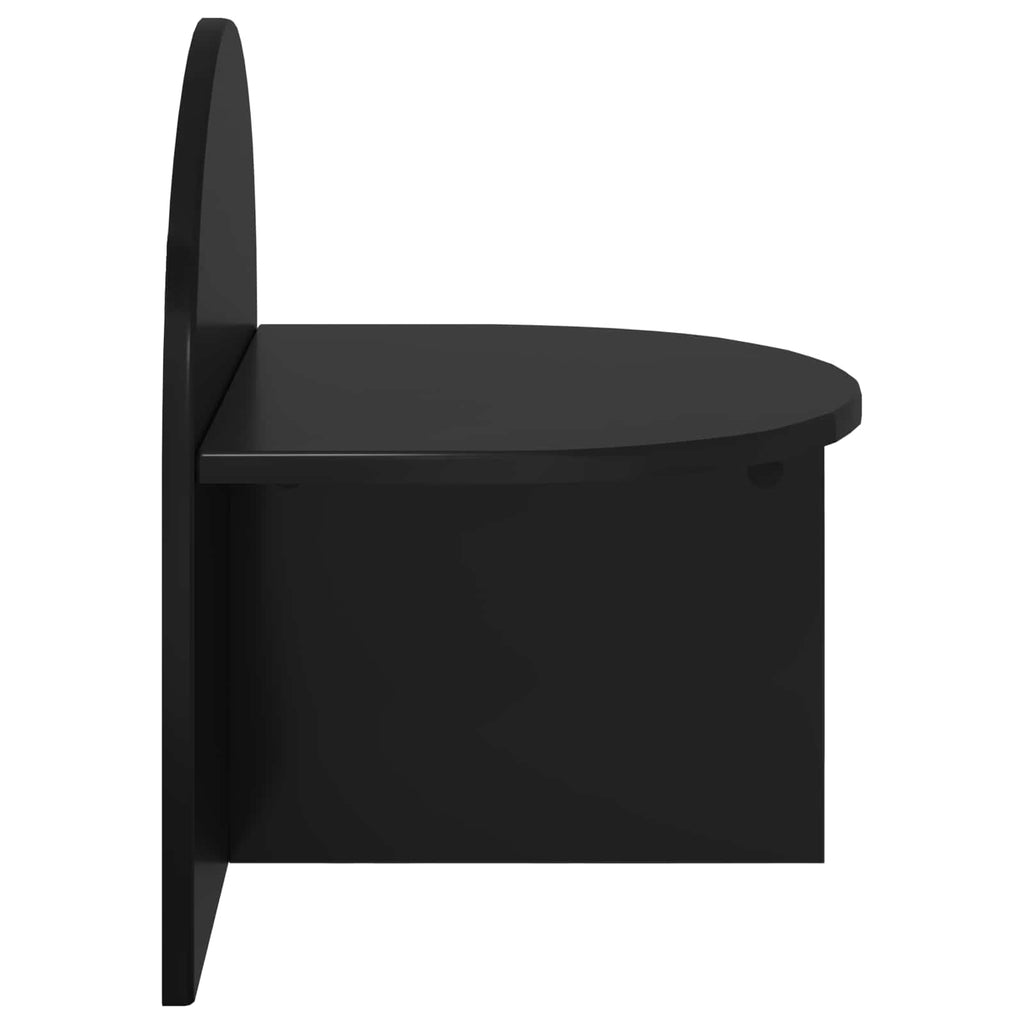 Nachttisch 2 pcs Schwarze Eiche 40 x 35,5 x 45,5 cm