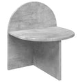 Nachttisch Betongrau 40 x 35,5 x 45,5 cm Holzwerkstoff