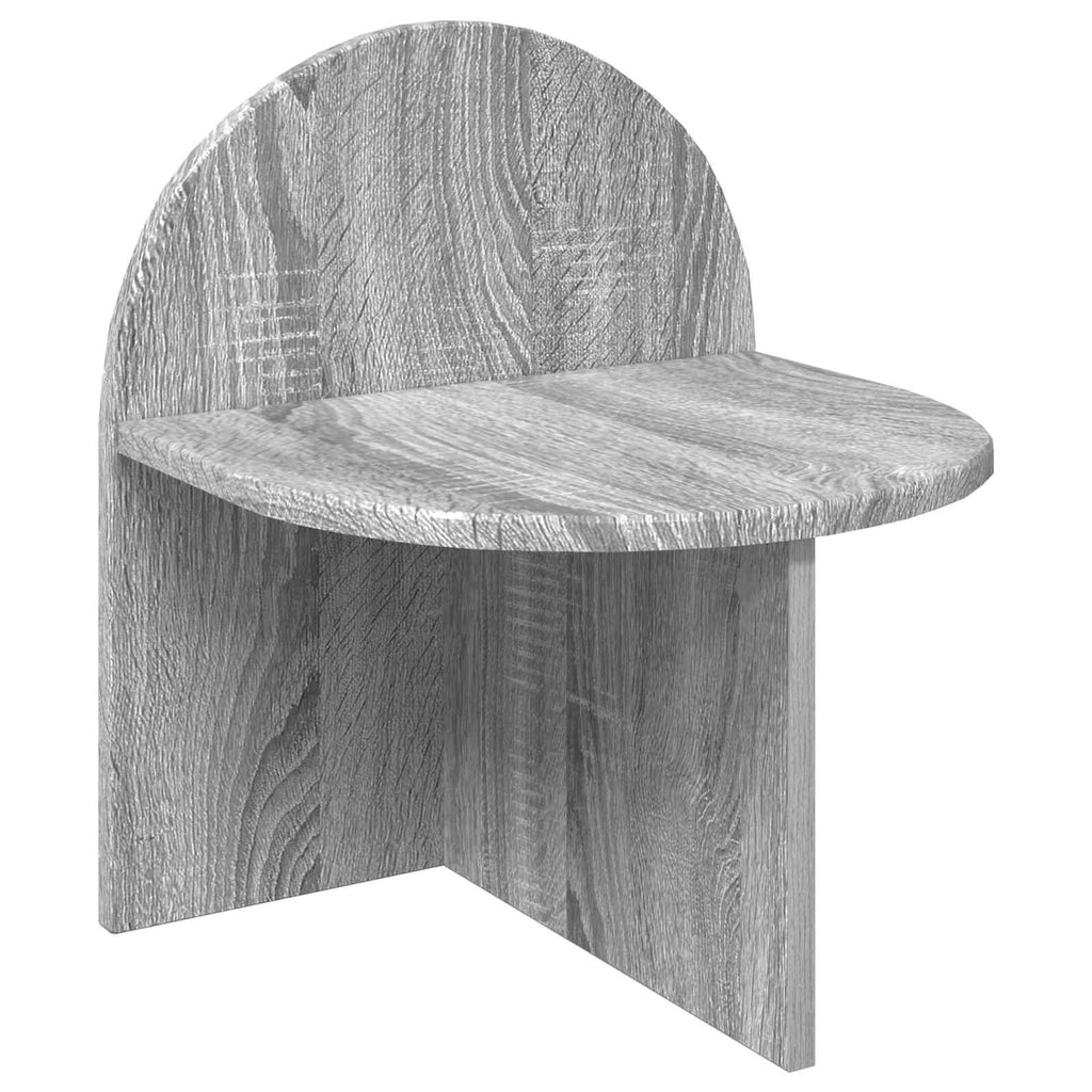 Nachttisch 2 pcs Graues Sonoma 40 x 35,5 x 45,5 cm