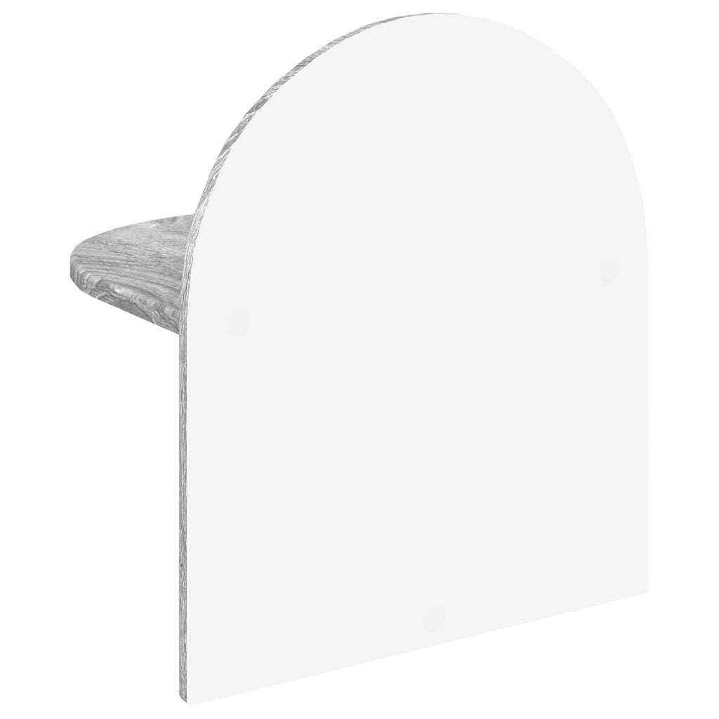Nachttisch 2 pcs Graues Sonoma 40 x 35,5 x 45,5 cm