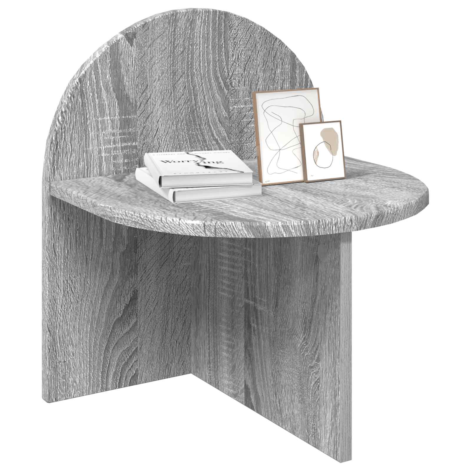 Nachttisch 2 pcs Graues Sonoma 40 x 35,5 x 45,5 cm