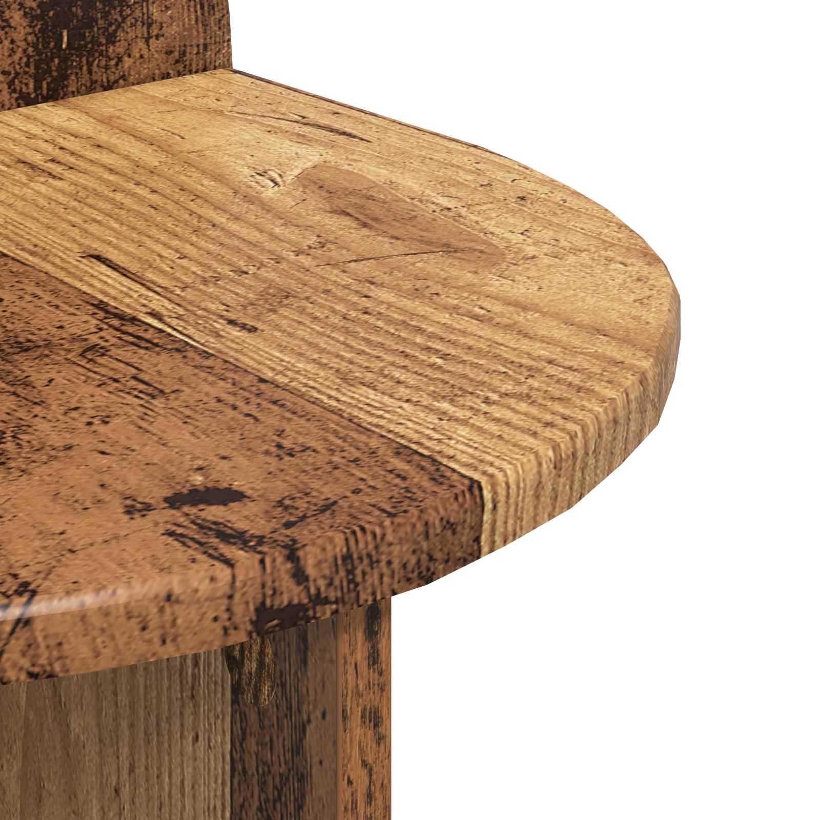 Nachttisch 2 pcs Altholz 40 x 35,5 x 45,5 cm Holzwerkstoff