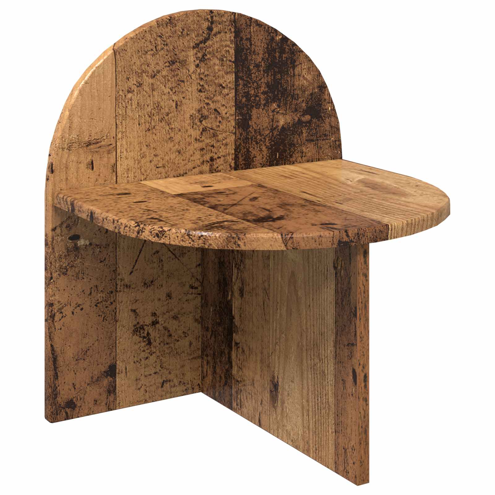 Nachttisch 2 pcs Altholz 40 x 35,5 x 45,5 cm Holzwerkstoff