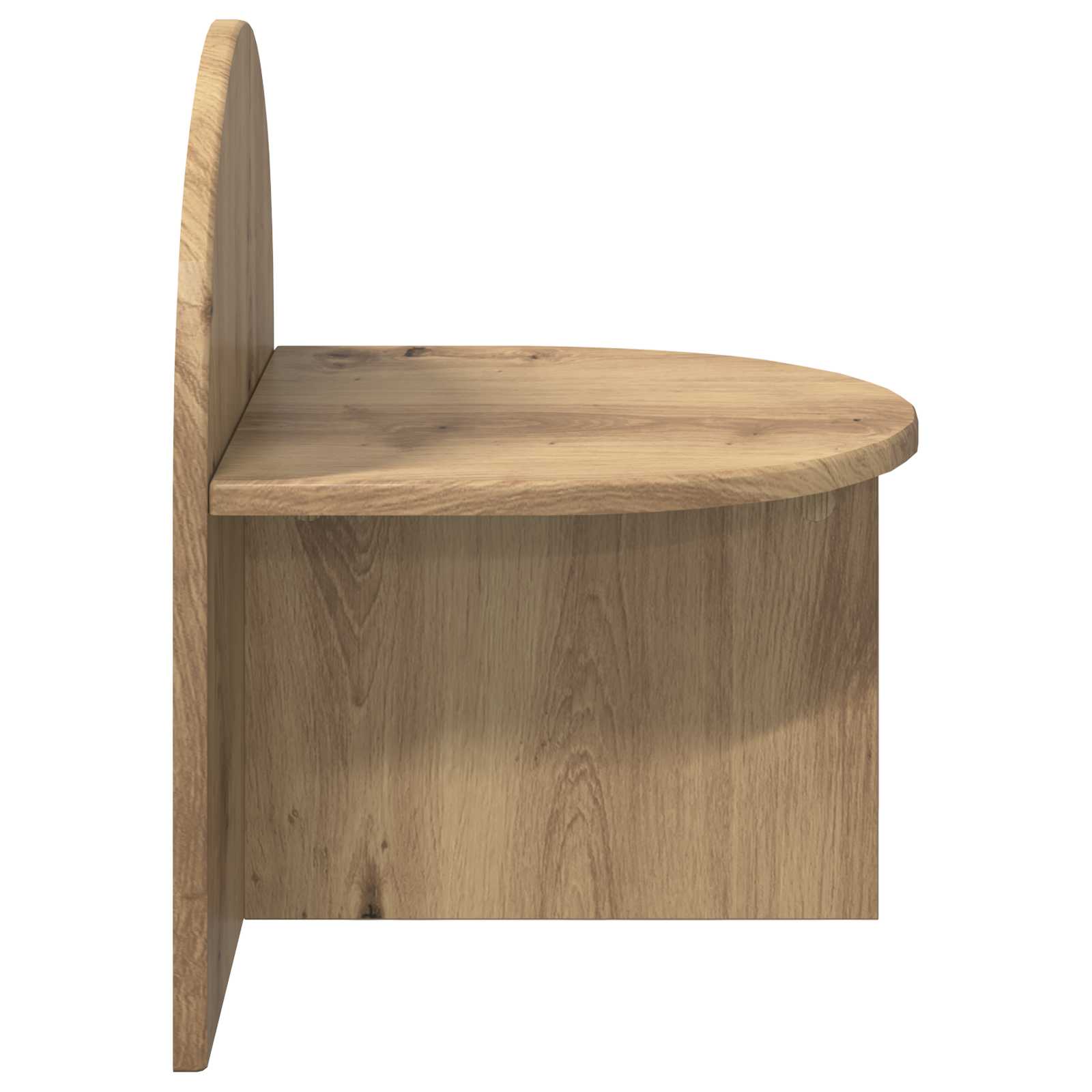 Nachttisch 2 pcs Artisan-Eiche 40 x 35,5 x 45,5 cm