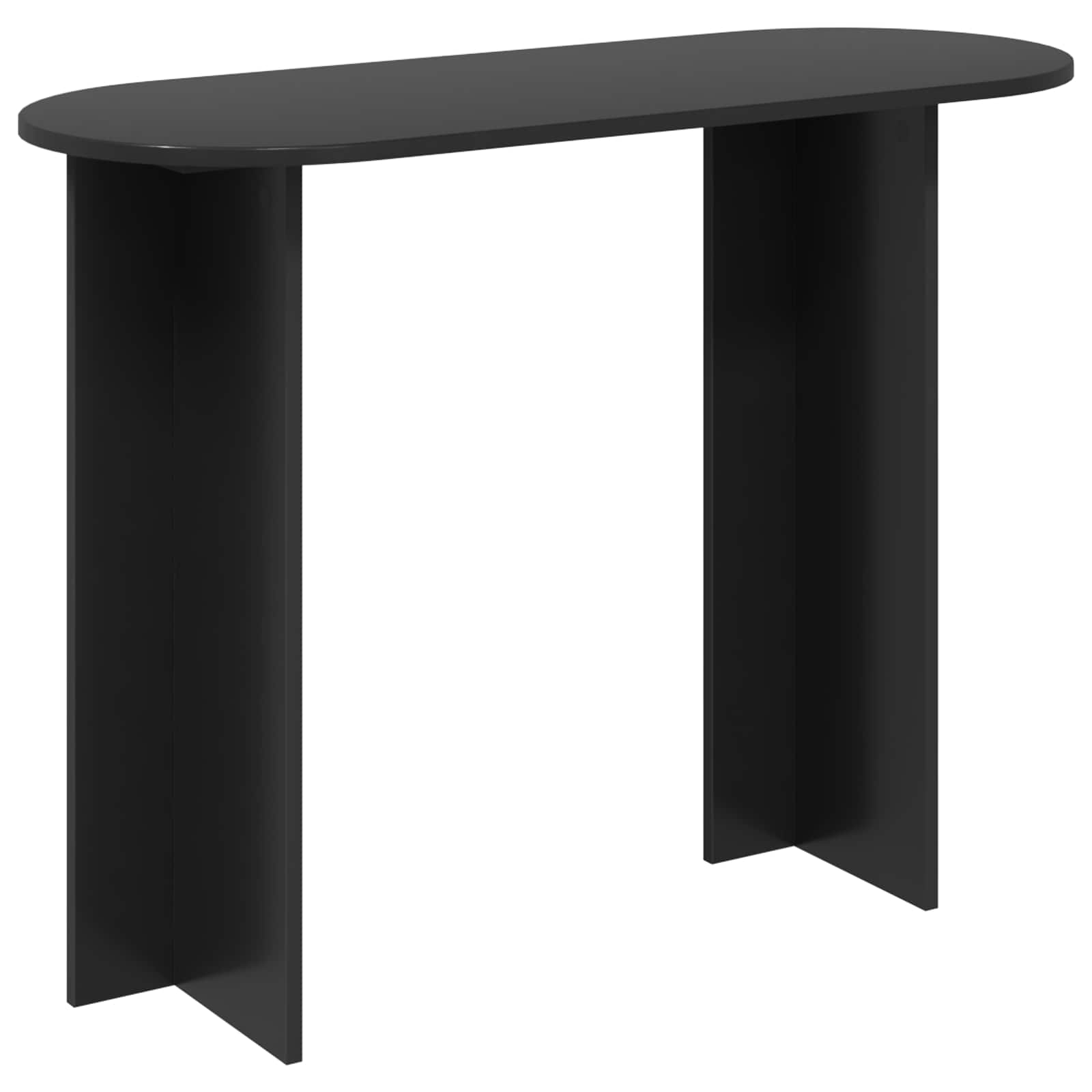 Konsolentisch Schwarze Eiche 100 x 39,5 x 75 cm Holzwerkstoff
