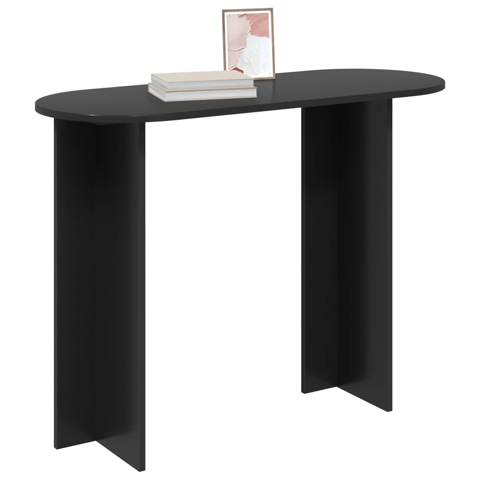 Konsolentisch Schwarze Eiche 100 x 39,5 x 75 cm Holzwerkstoff