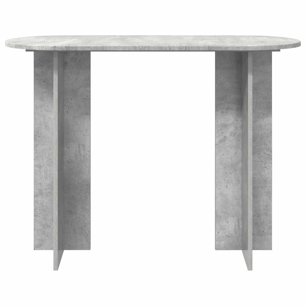 Konsolentisch Betongrau 100 x 39,5 x 75 cm Holzwerkstoff