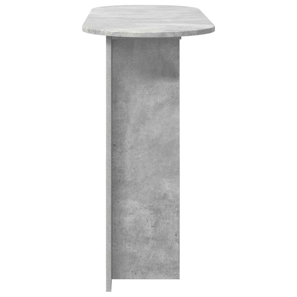 Konsolentisch Betongrau 100 x 39,5 x 75 cm Holzwerkstoff