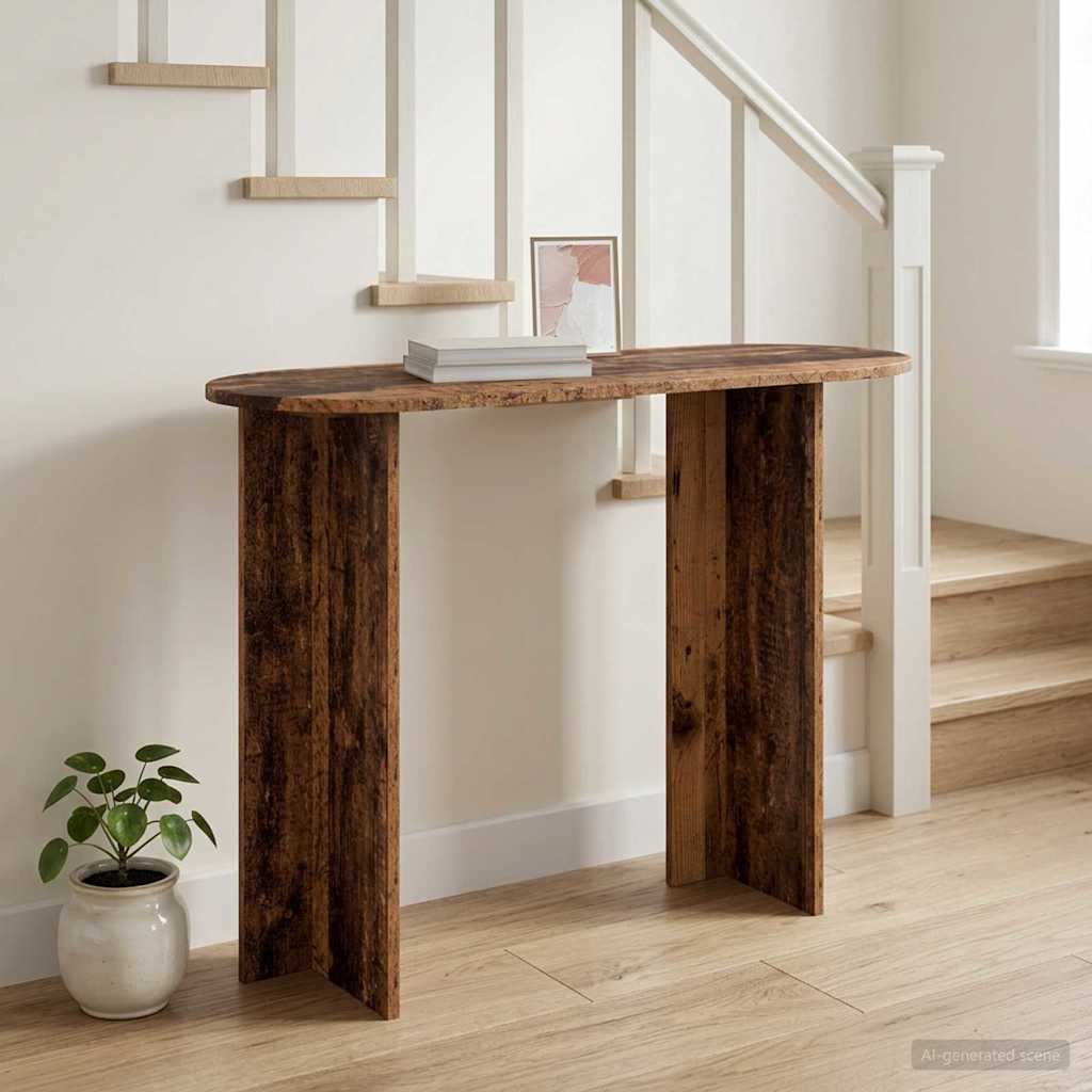 Konsolentisch Altholz 100 x 39,5 x 75 cm Holzwerkstoff