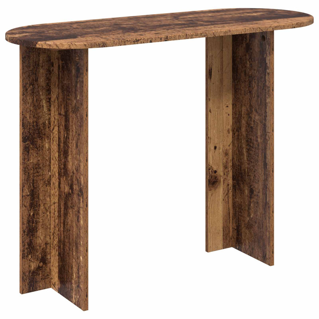Konsolentisch Altholz 100 x 39,5 x 75 cm Holzwerkstoff