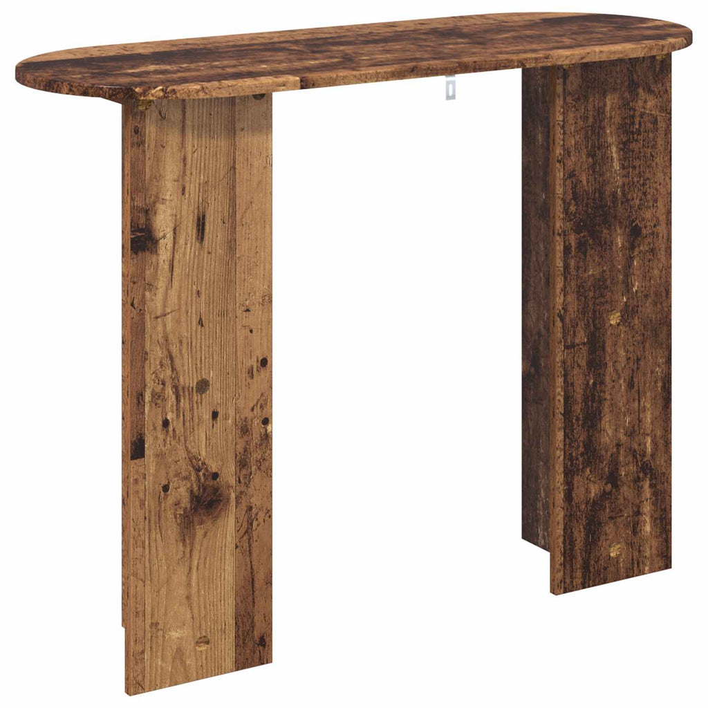 Konsolentisch Altholz 100 x 39,5 x 75 cm Holzwerkstoff