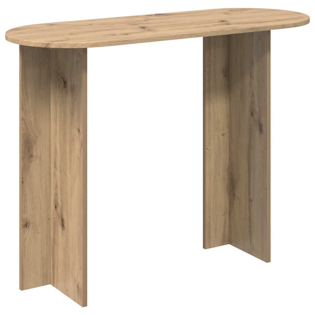 Konsolentisch Artisan-Eiche 100 x 39,5 x 75 cm Holzwerkstoff