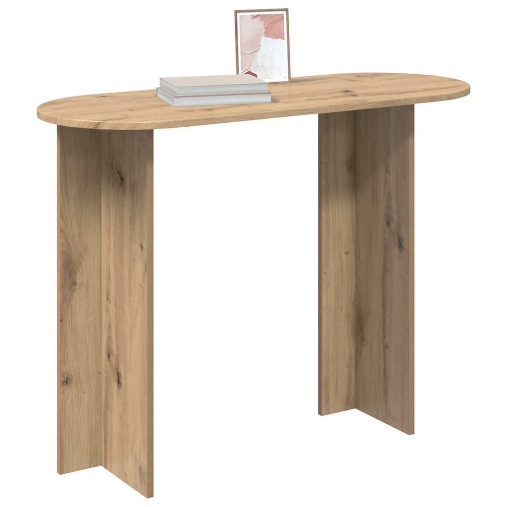 Konsolentisch Artisan-Eiche 100 x 39,5 x 75 cm Holzwerkstoff