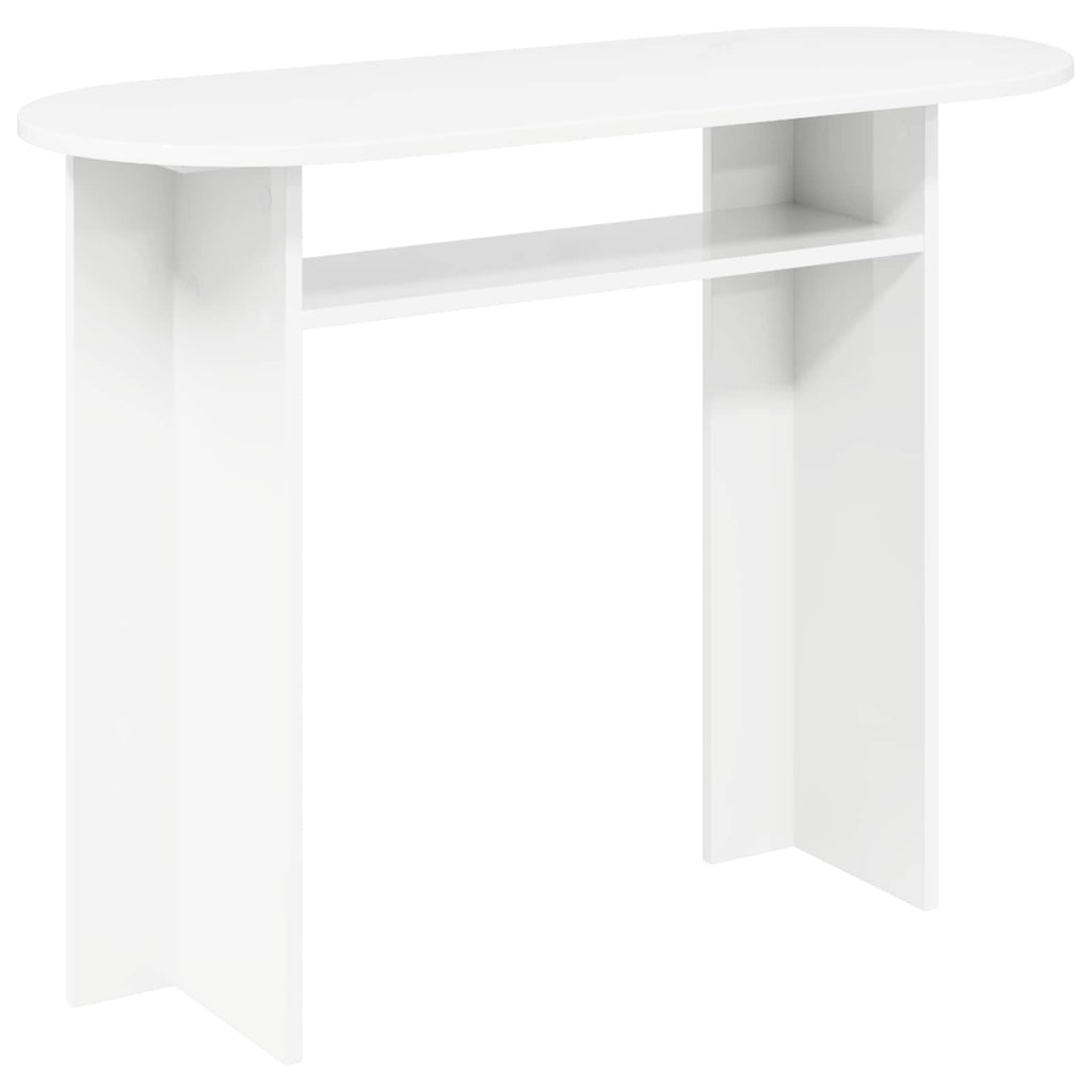 Konsolentisch Weiß 100 x 39,5 x 75 cm Holzwerkstoff