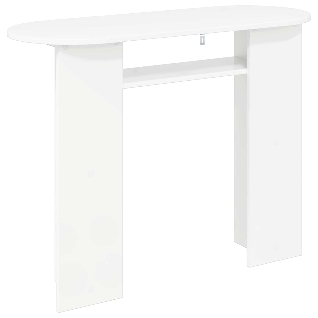 Konsolentisch Weiß 100 x 39,5 x 75 cm Holzwerkstoff