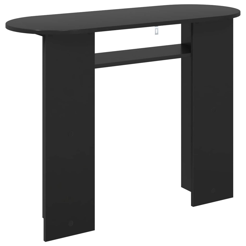 Konsolentisch Schwarze Eiche 100 x 39,5 x 75 cm Holzwerkstoff