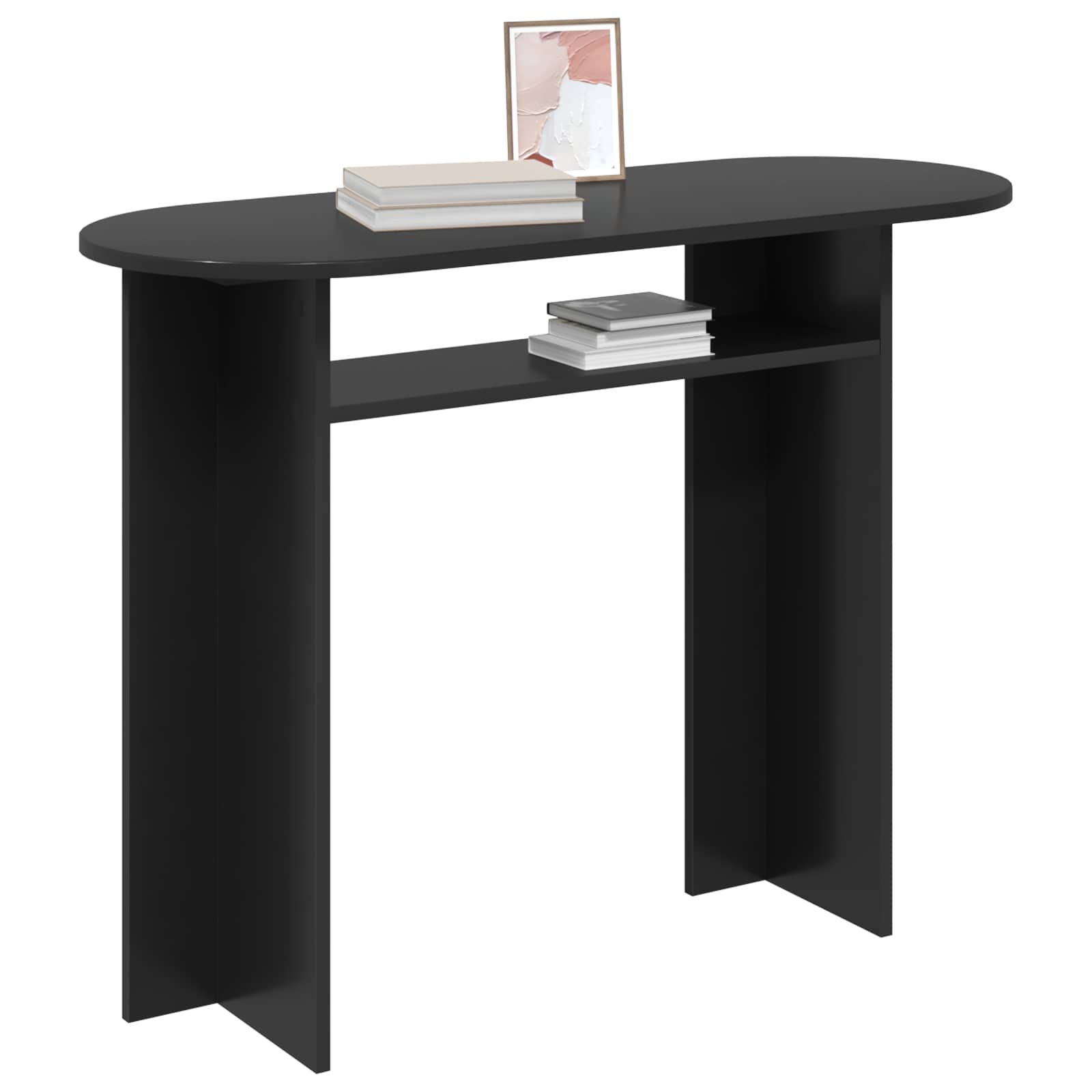 Konsolentisch Schwarze Eiche 100 x 39,5 x 75 cm Holzwerkstoff