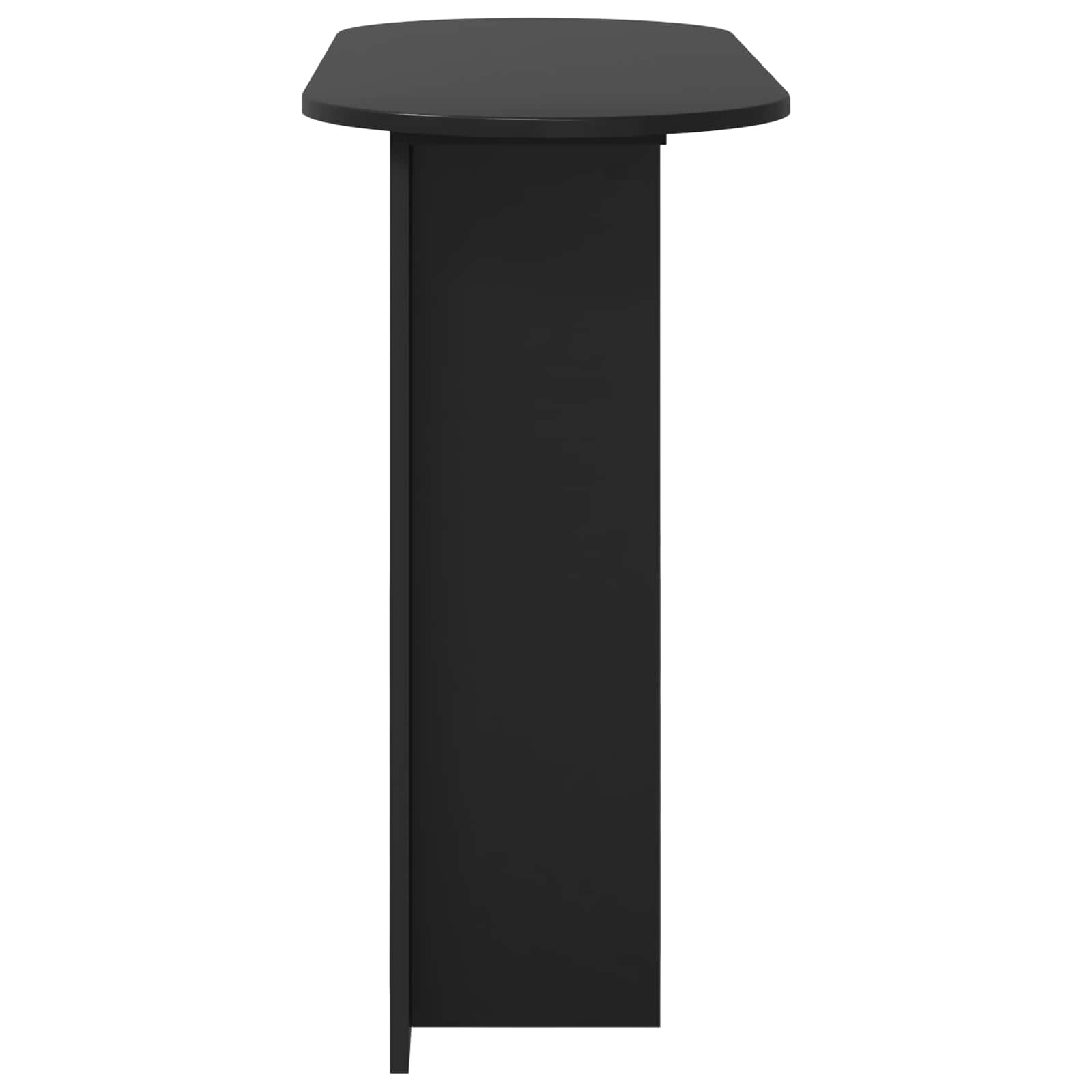 Konsolentisch Schwarze Eiche 100 x 39,5 x 75 cm Holzwerkstoff