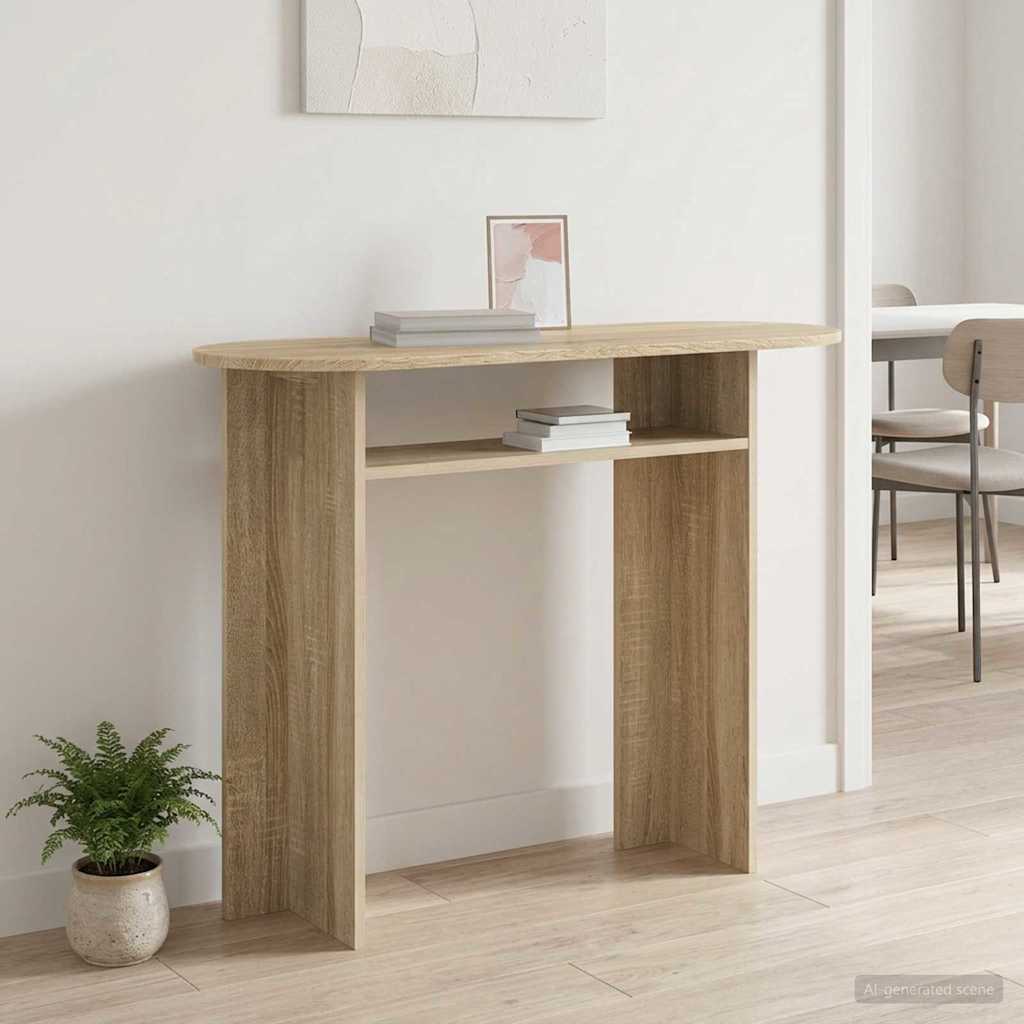 Konsolentisch Sonoma-Eiche 100 x 39,5 x 75 cm Holzwerkstoff