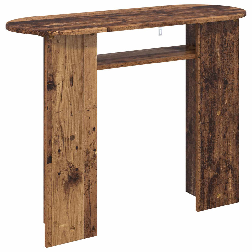 Konsolentisch Altholz 100 x 39,5 x 75 cm Holzwerkstoff