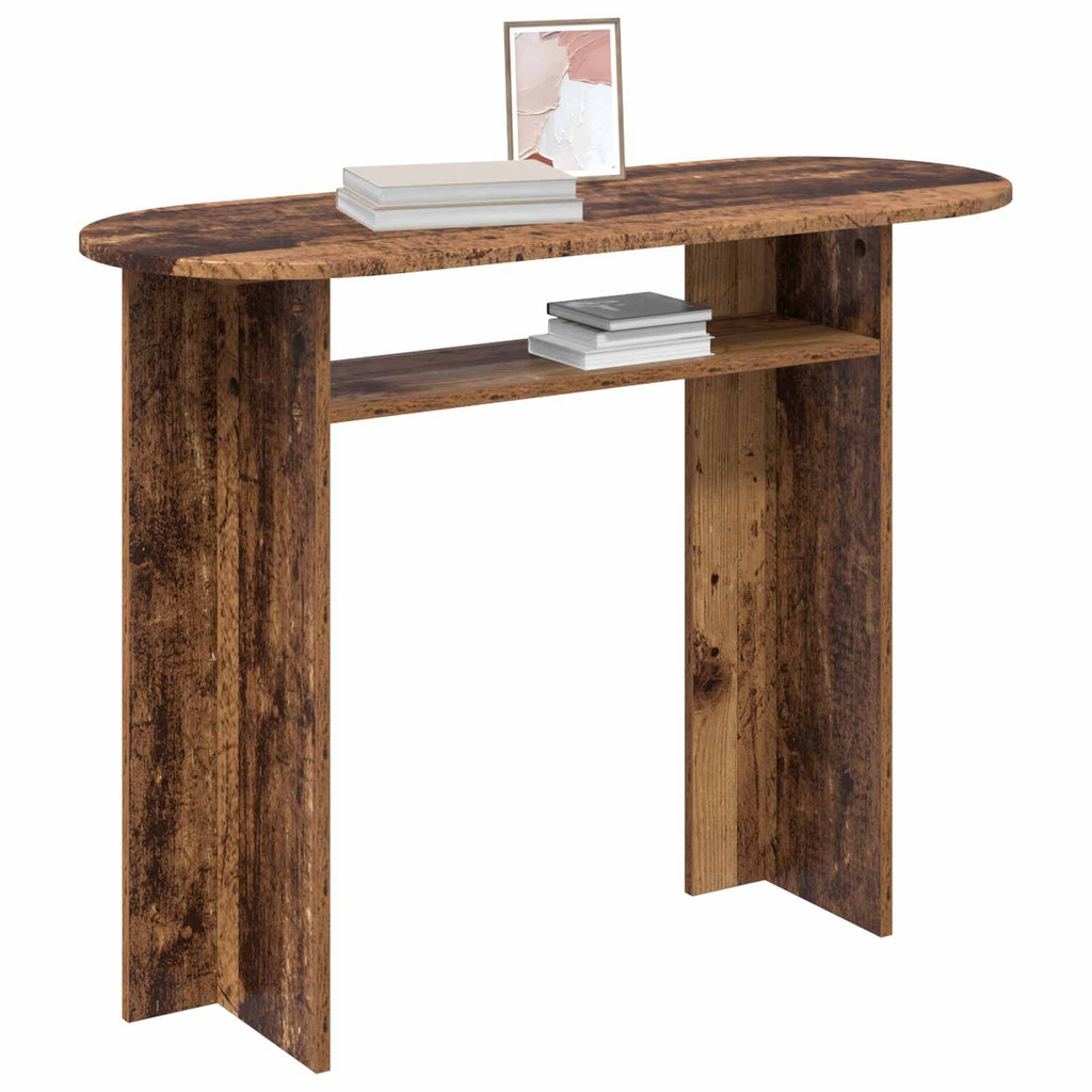 Konsolentisch Altholz 100 x 39,5 x 75 cm Holzwerkstoff