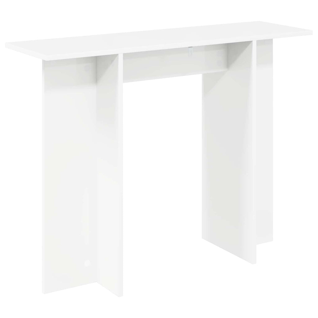 Konsolentisch Weiß 100 x 30 x 75 cm Holzwerkstoff