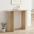 Konsolentisch Sonoma-Eiche 100 x 30 x 75 cm Holzwerkstoff