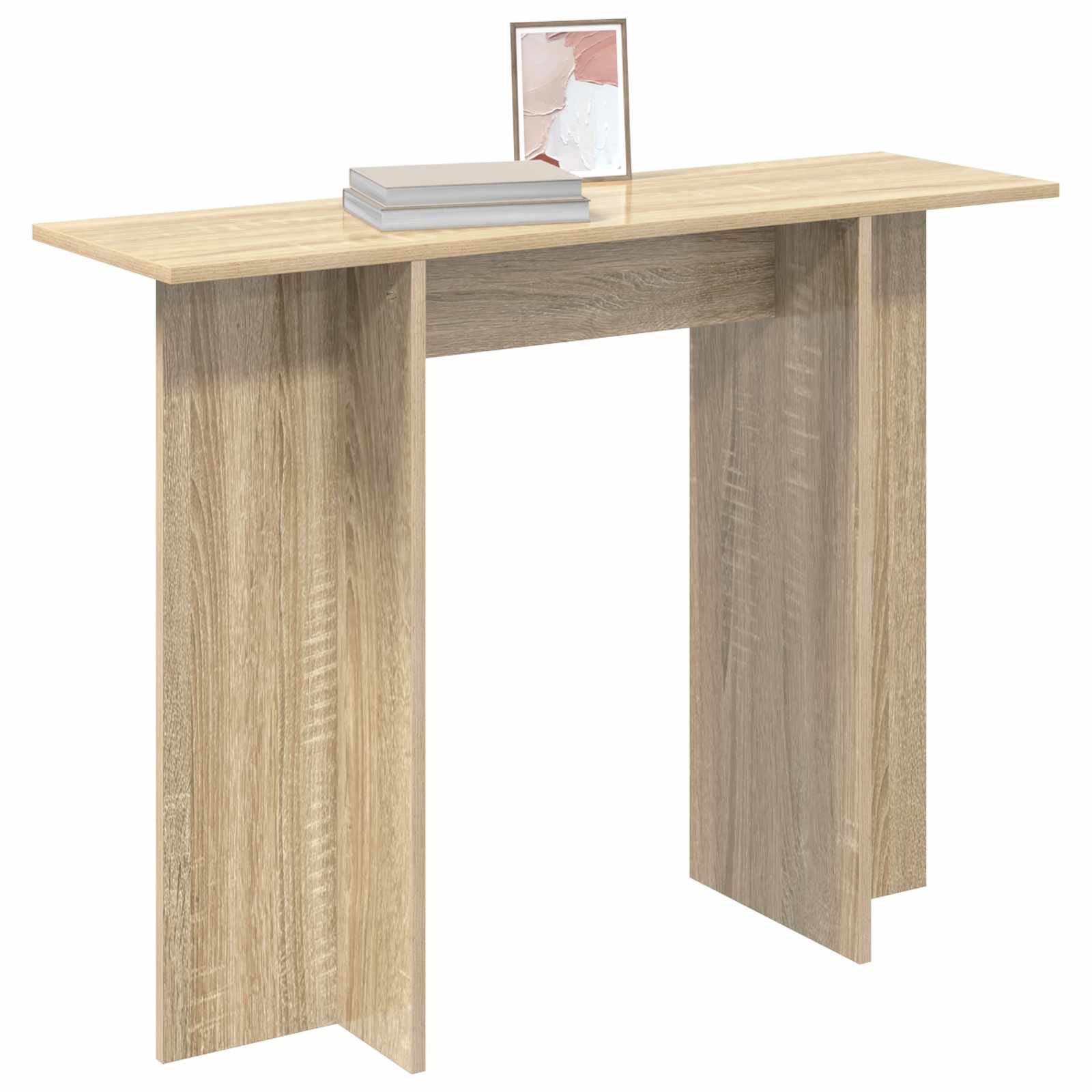 Konsolentisch Sonoma-Eiche 100 x 30 x 75 cm Holzwerkstoff