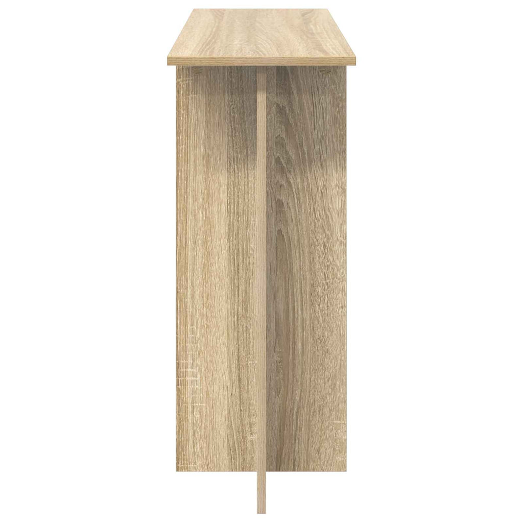 Konsolentisch Sonoma-Eiche 100 x 30 x 75 cm Holzwerkstoff