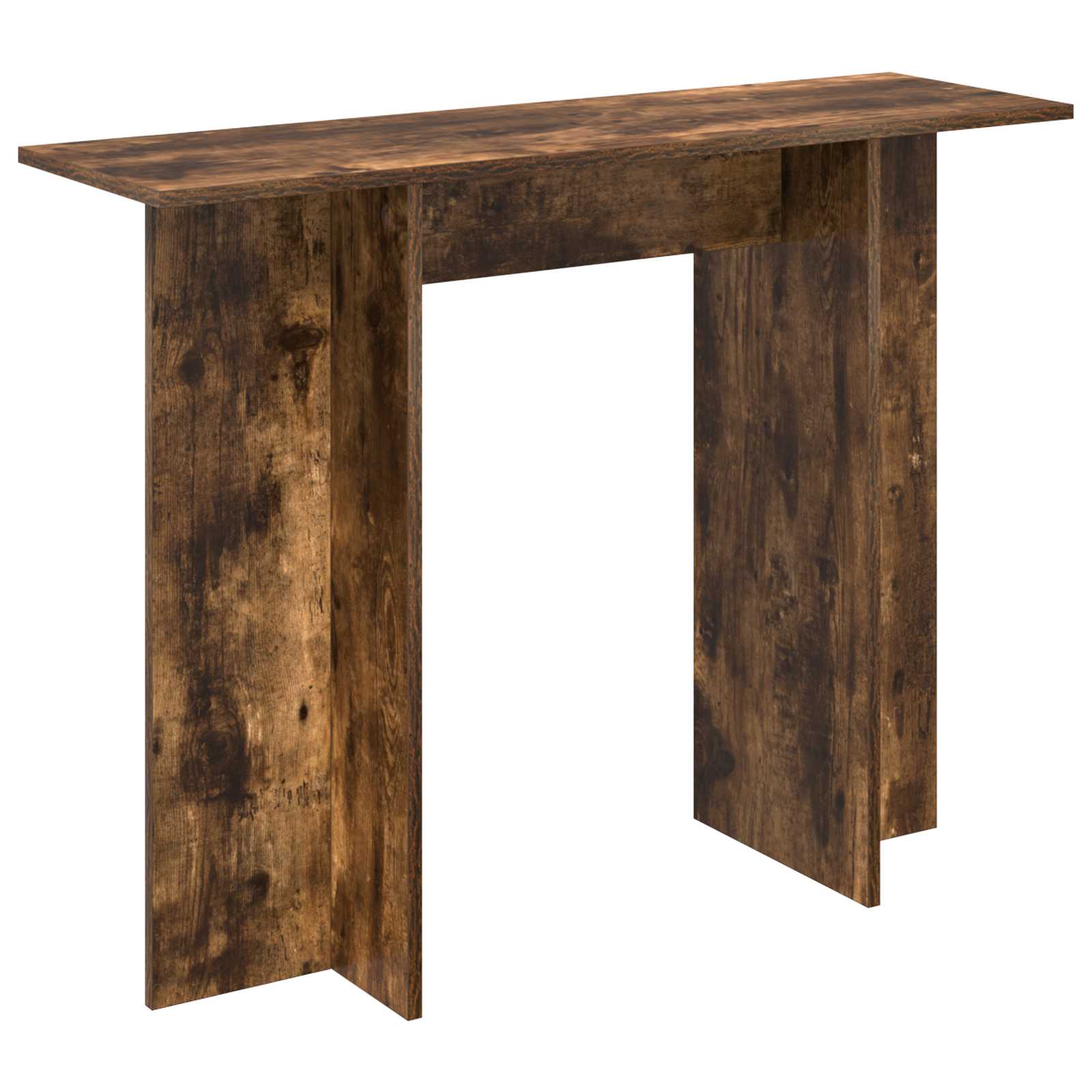 Konsolentisch Geräucherte Eiche 100 x 30 x 75 cm Holzwerkstoff