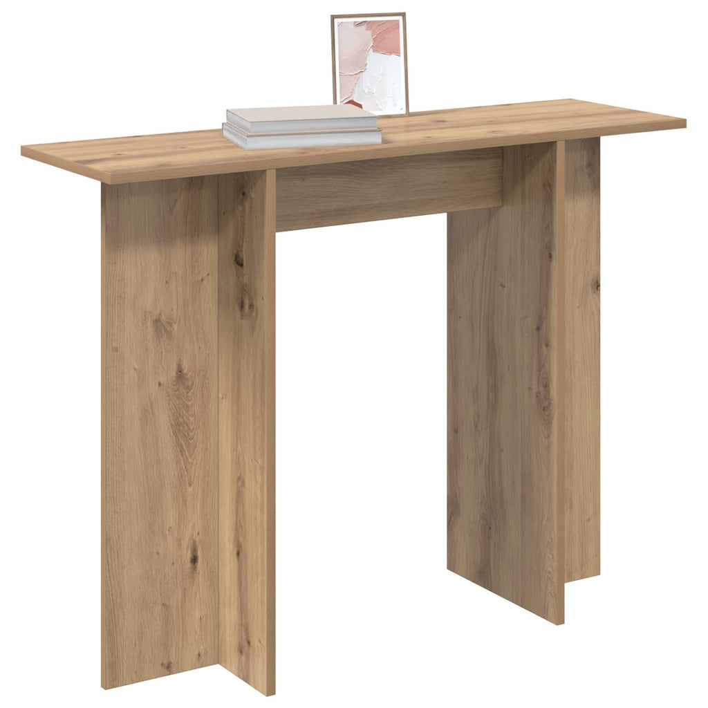 Konsolentisch Artisan-Eiche 100 x 30 x 75 cm Holzwerkstoff