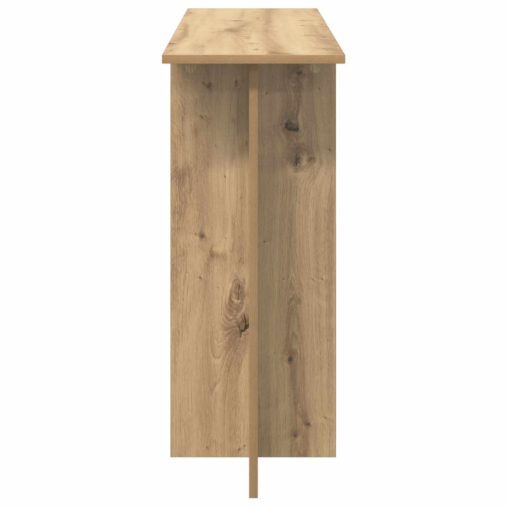 Konsolentisch Artisan-Eiche 100 x 30 x 75 cm Holzwerkstoff