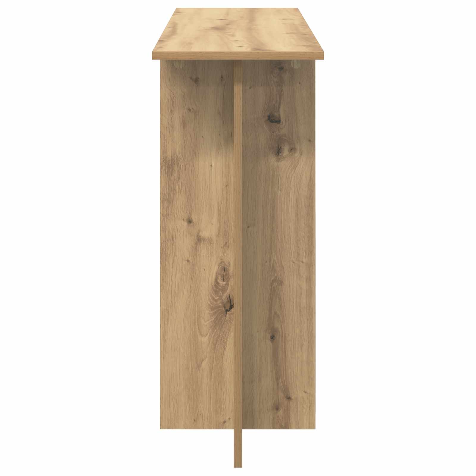 Konsolentisch Artisan-Eiche 100 x 30 x 75 cm Holzwerkstoff
