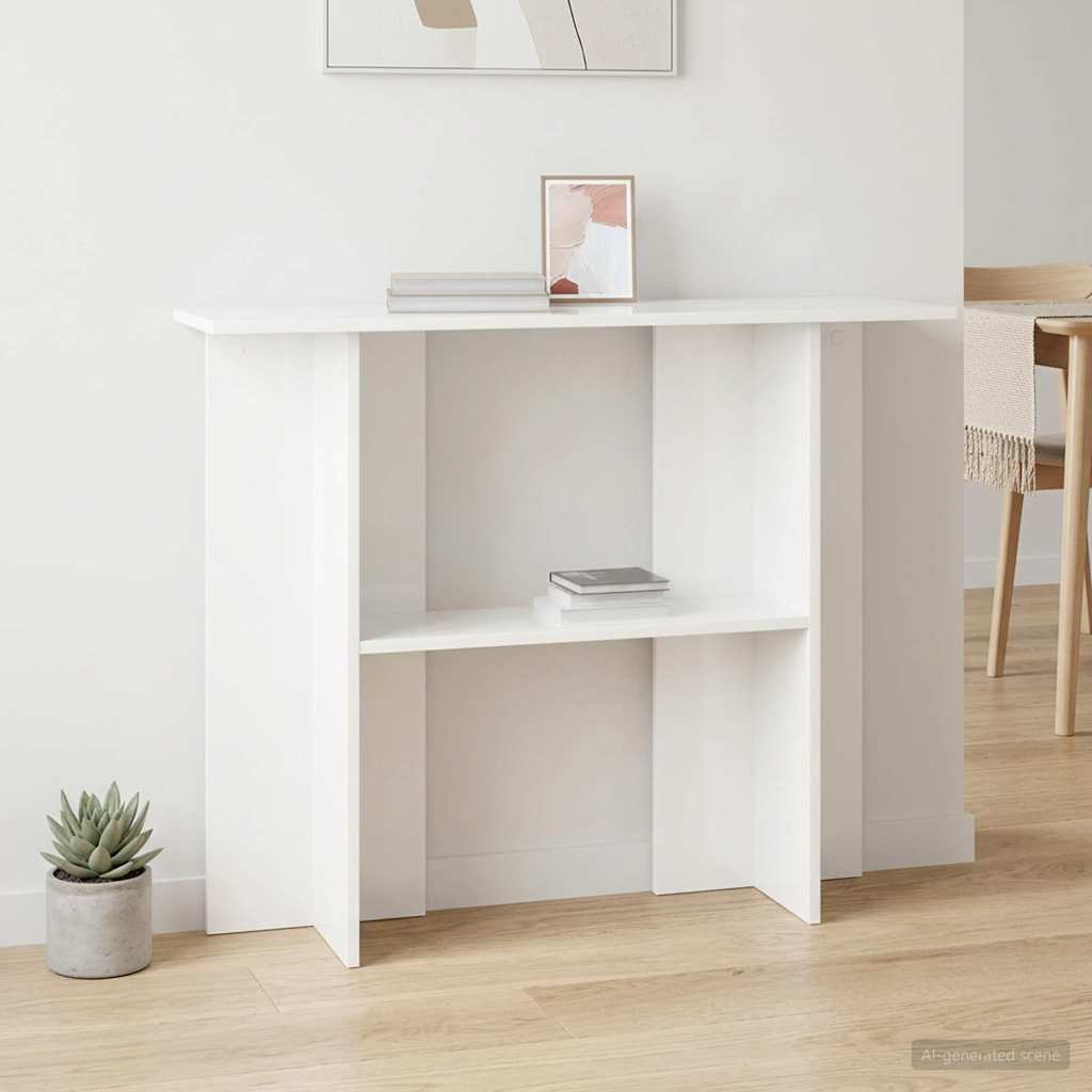 Konsolentisch Weiß 100 x 30 x 75 cm Holzwerkstoff