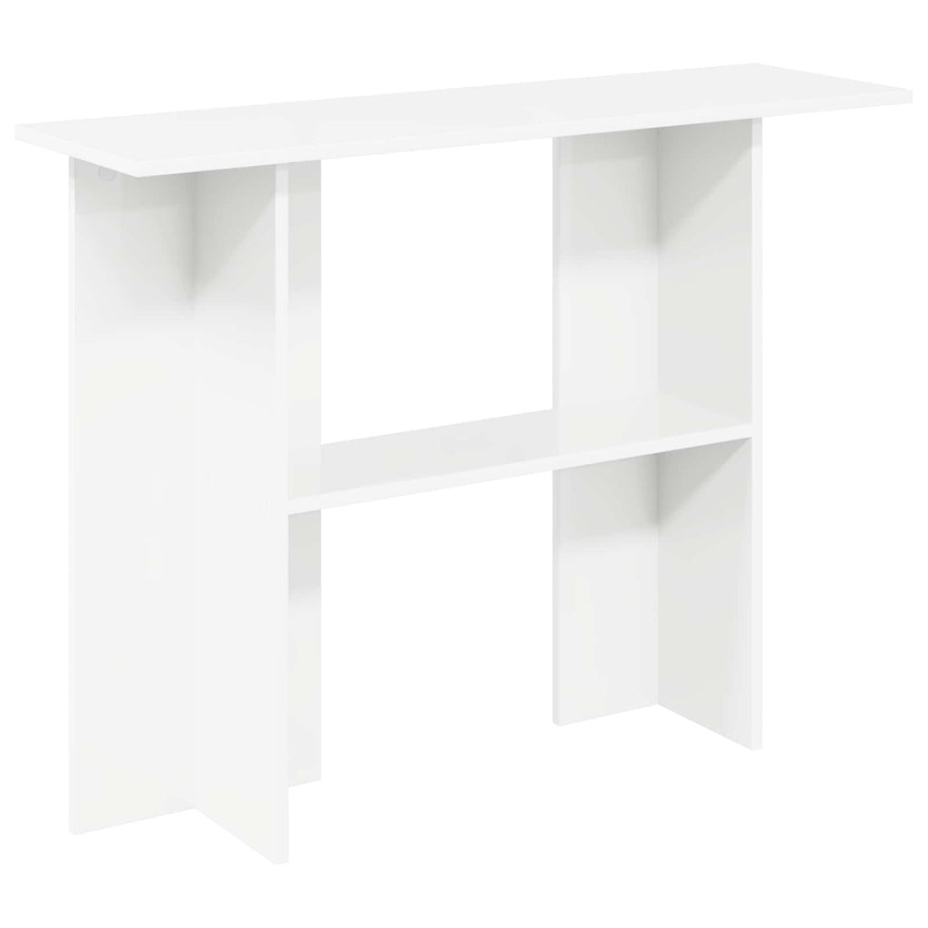 Konsolentisch Weiß 100 x 30 x 75 cm Holzwerkstoff