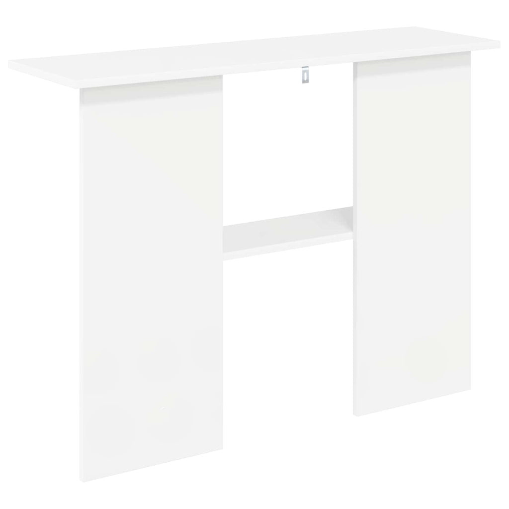 Konsolentisch Weiß 100 x 30 x 75 cm Holzwerkstoff