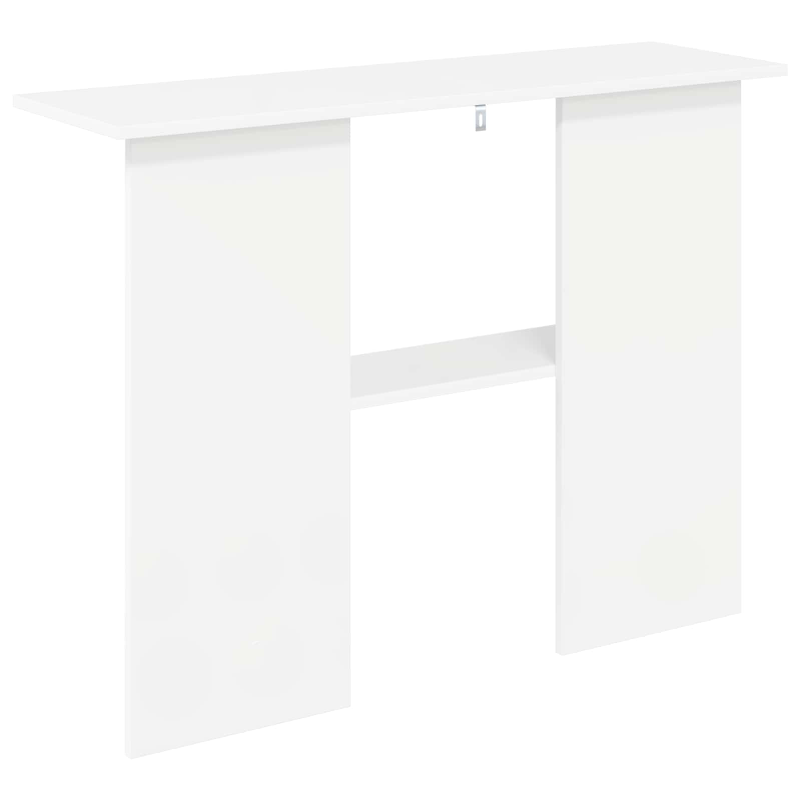 Konsolentisch Weiß 100 x 30 x 75 cm Holzwerkstoff