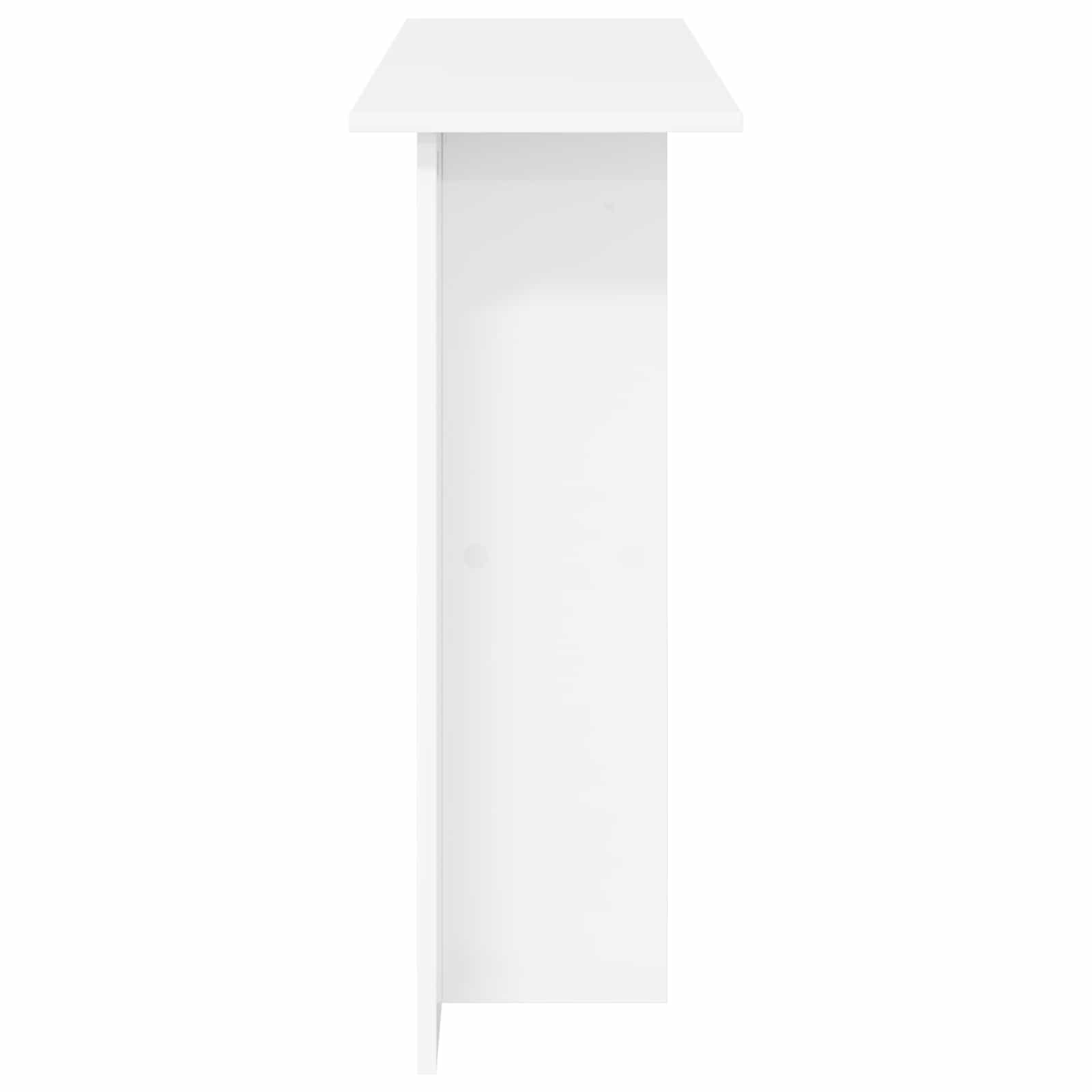 Konsolentisch Weiß 100 x 30 x 75 cm Holzwerkstoff