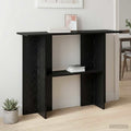 Konsolentisch Schwarze Eiche 100 x 30 x 75 cm Holzwerkstoff