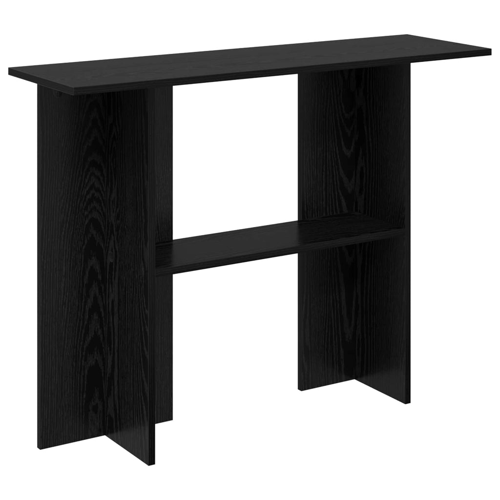 Konsolentisch Schwarze Eiche 100 x 30 x 75 cm Holzwerkstoff