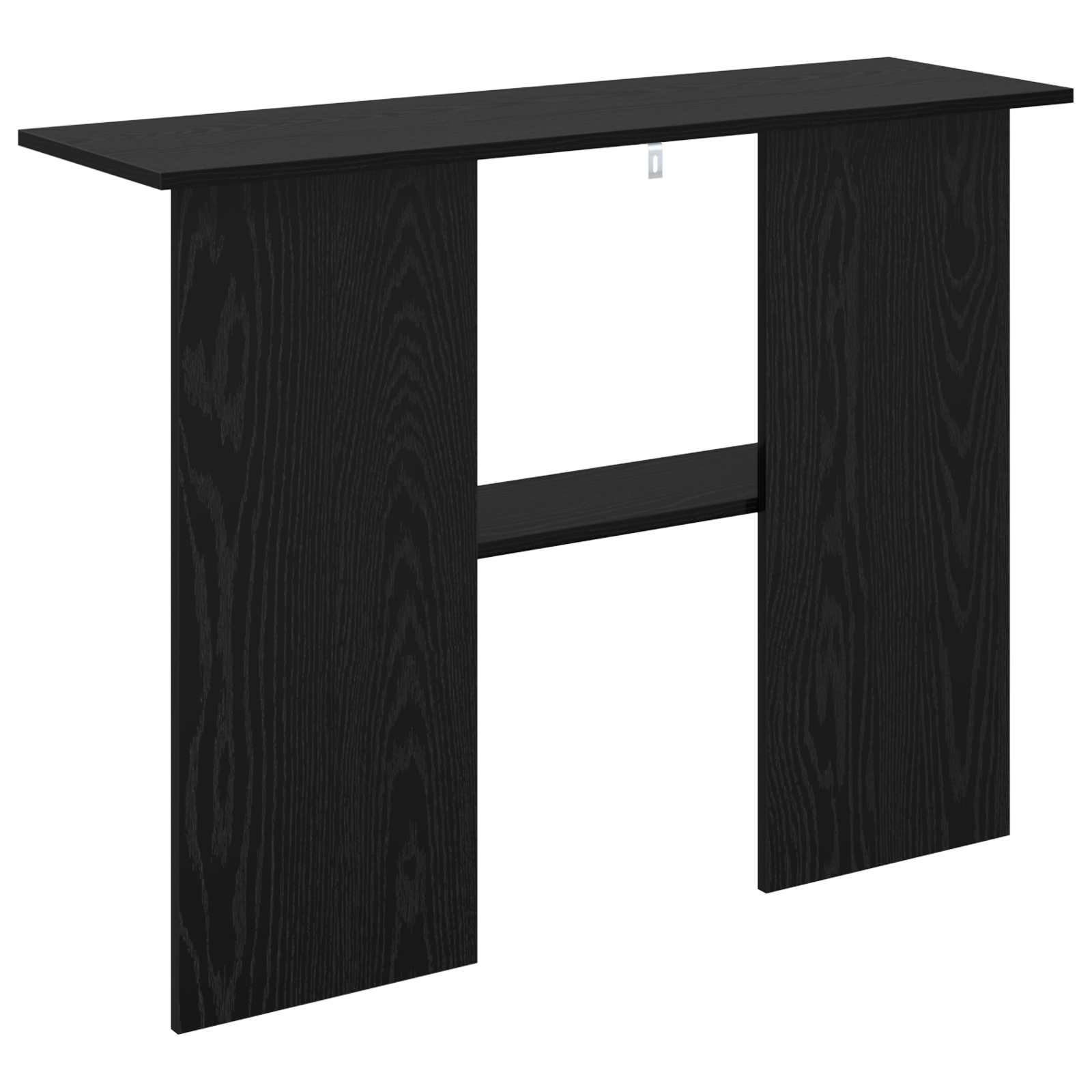 Konsolentisch Schwarze Eiche 100 x 30 x 75 cm Holzwerkstoff