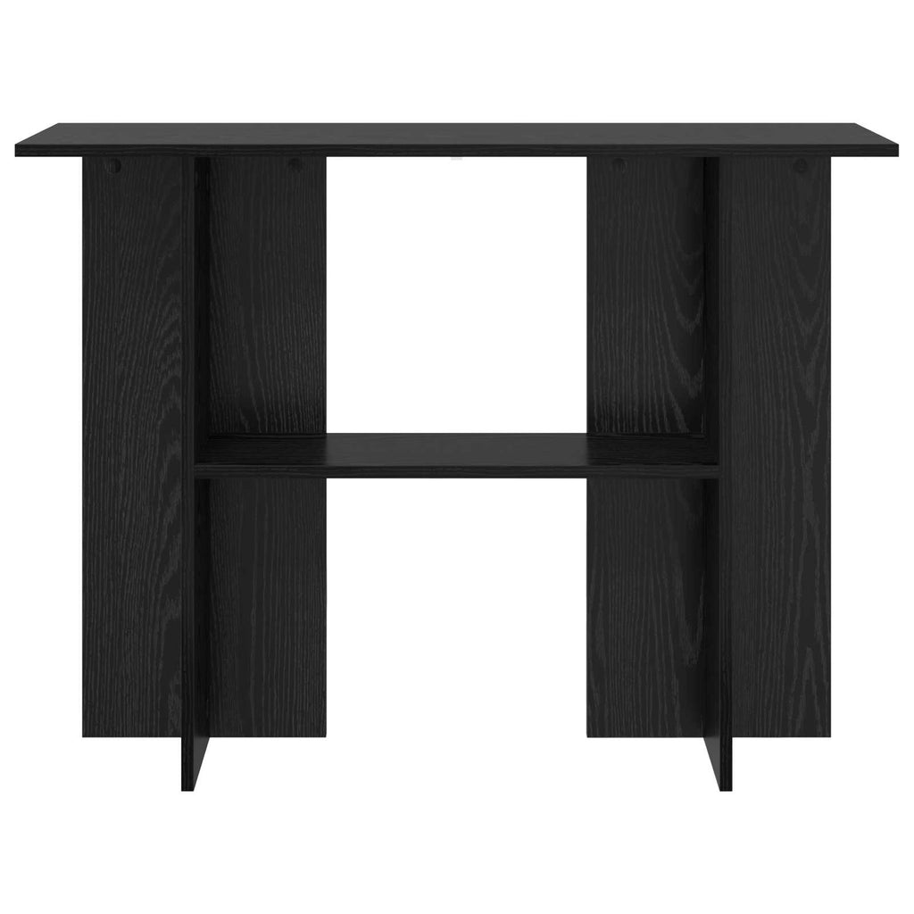 Konsolentisch Schwarze Eiche 100 x 30 x 75 cm Holzwerkstoff